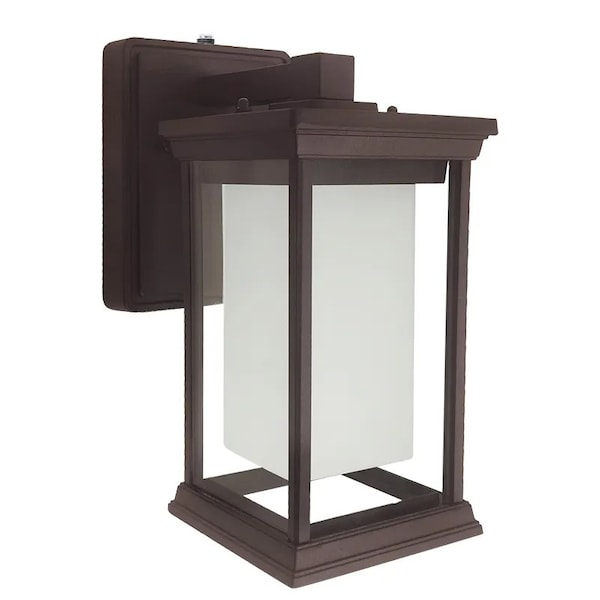 Westgate 10in. Residential Lanterns w/Photocell, Bronze, 12W, 3000K/4000K/5000K, Model M Lantern, M1 Style LRS-M1-MCT-P-ORB - main
